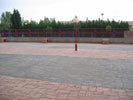 Patio de la guardería Cucú Tastas, Actur (Zaragoza)